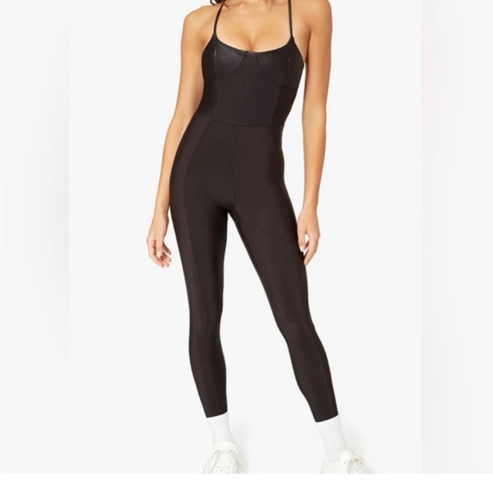 WeWoreWhatBlack Strappy Jumpsuit